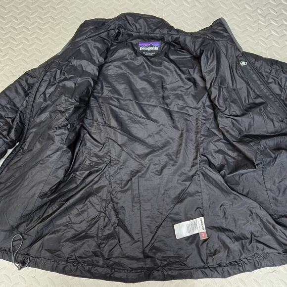 Patagonia Nano Puff Jacket Womens XS Extra Small Black Lightweight Logo Quilted - Picture 7 of 13